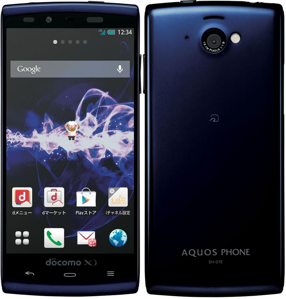 NTT DOCOMO-SHARP-SH-07E-AQUOS-PHONE-SI